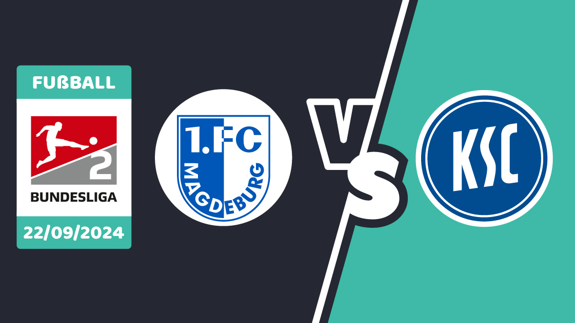 1. FC Magdeburg gegen Karlsruher SC