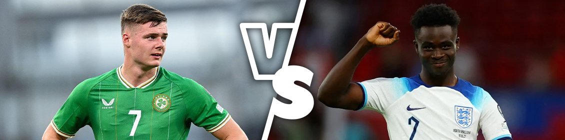 Irland gegen England