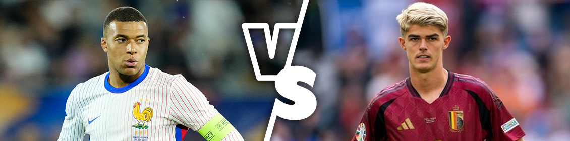 Frankreich gegen Belgien