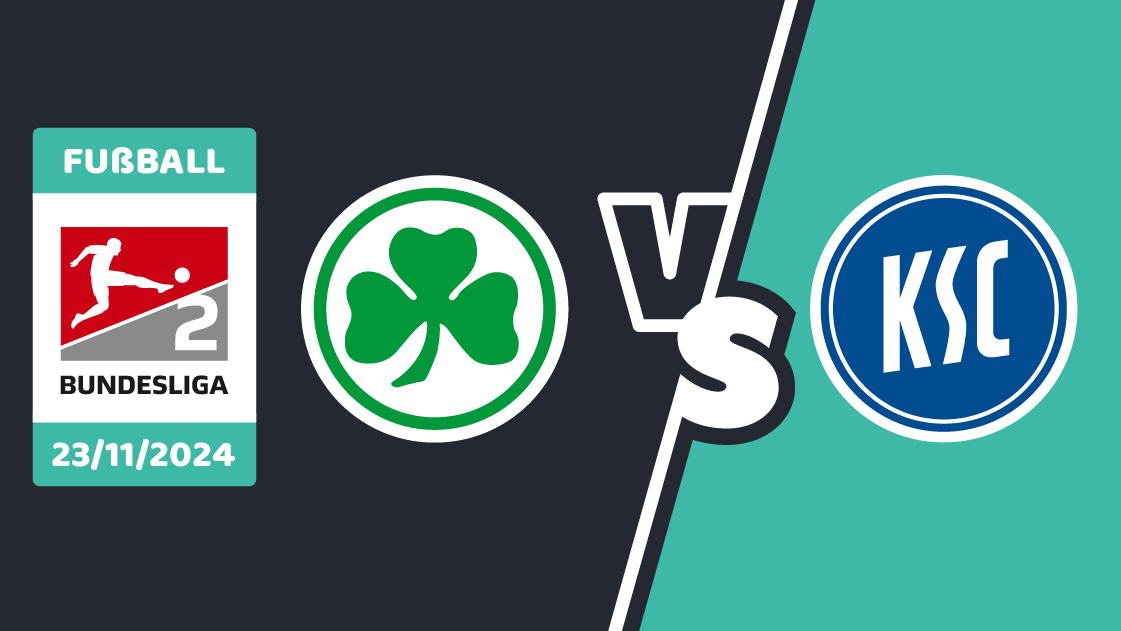 Greuther Fürth gegen Karlsruher SC