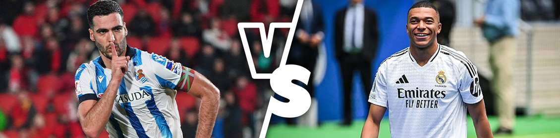 Real Sociedad gegen Real Madrid