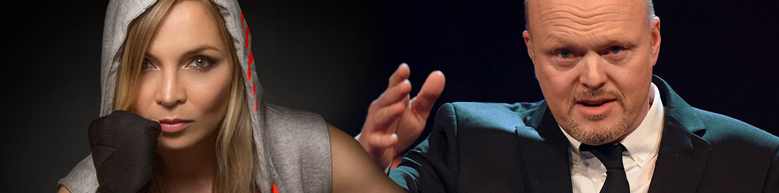 Regina Halmich gegen Stefan Raab