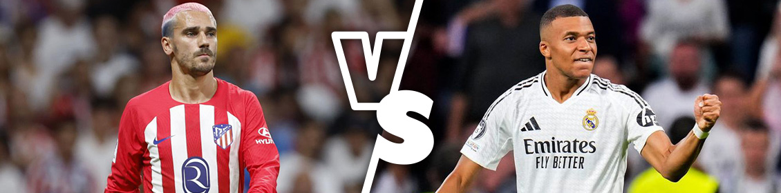 Atlético Madrid gegen Real Madrid